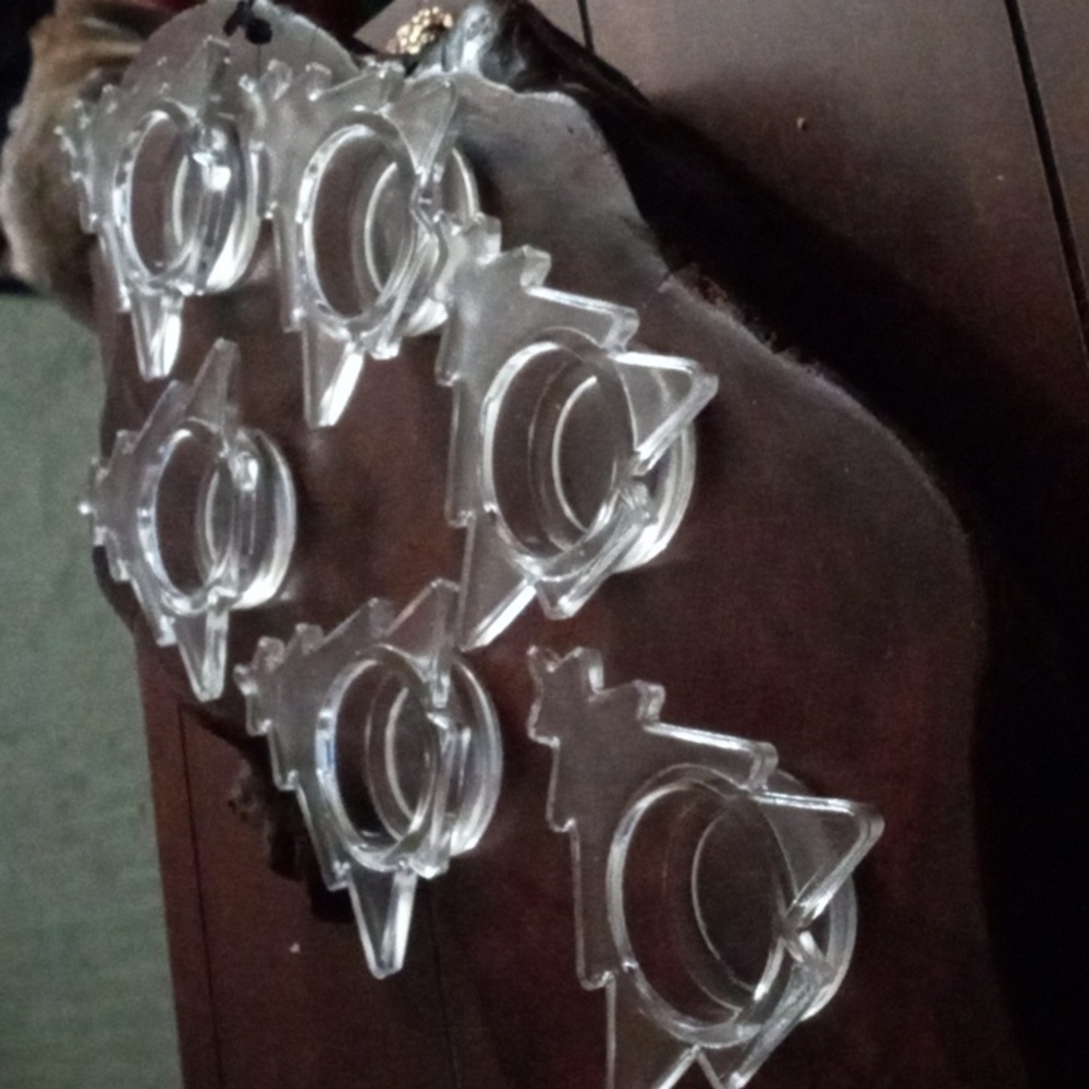 Christmas tree tea light holder